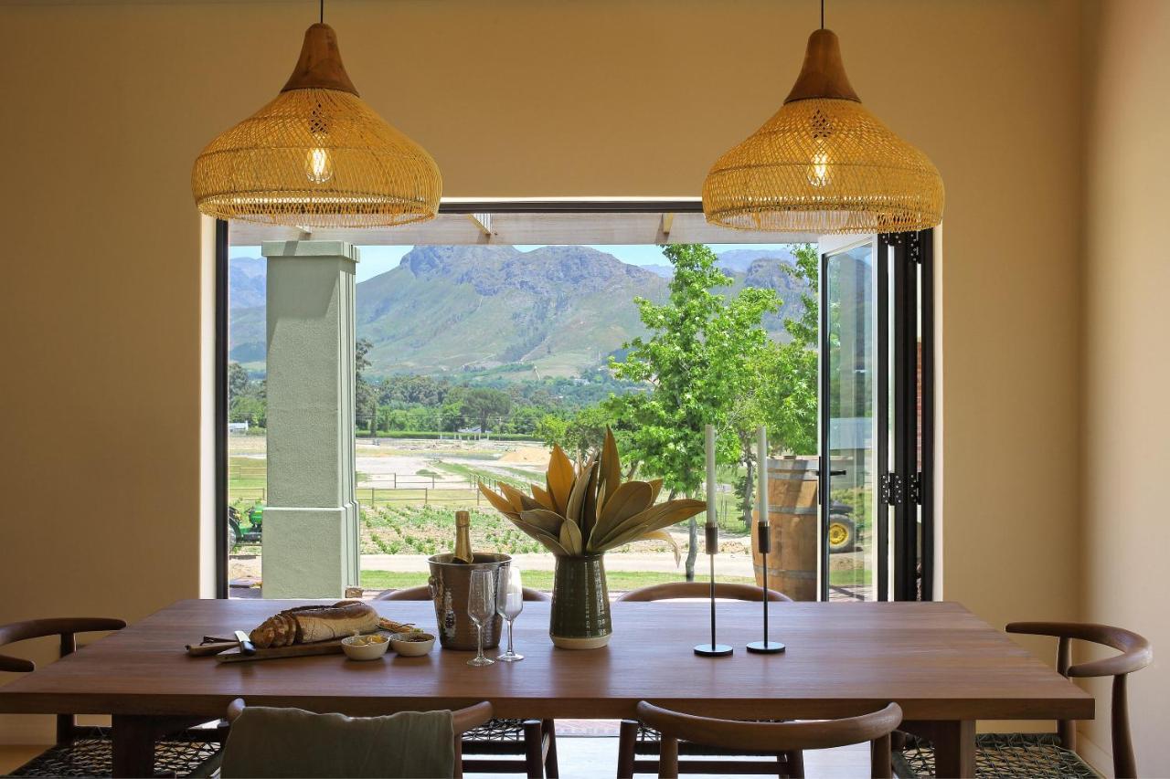 Jardin De La Ferme Villa Franschhoek Dış mekan fotoğraf
