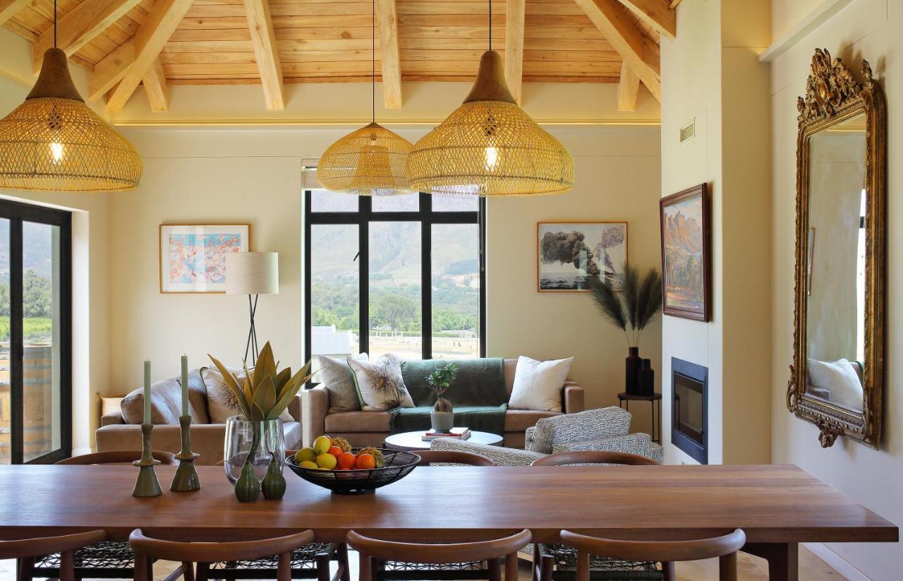 Jardin De La Ferme Villa Franschhoek Dış mekan fotoğraf