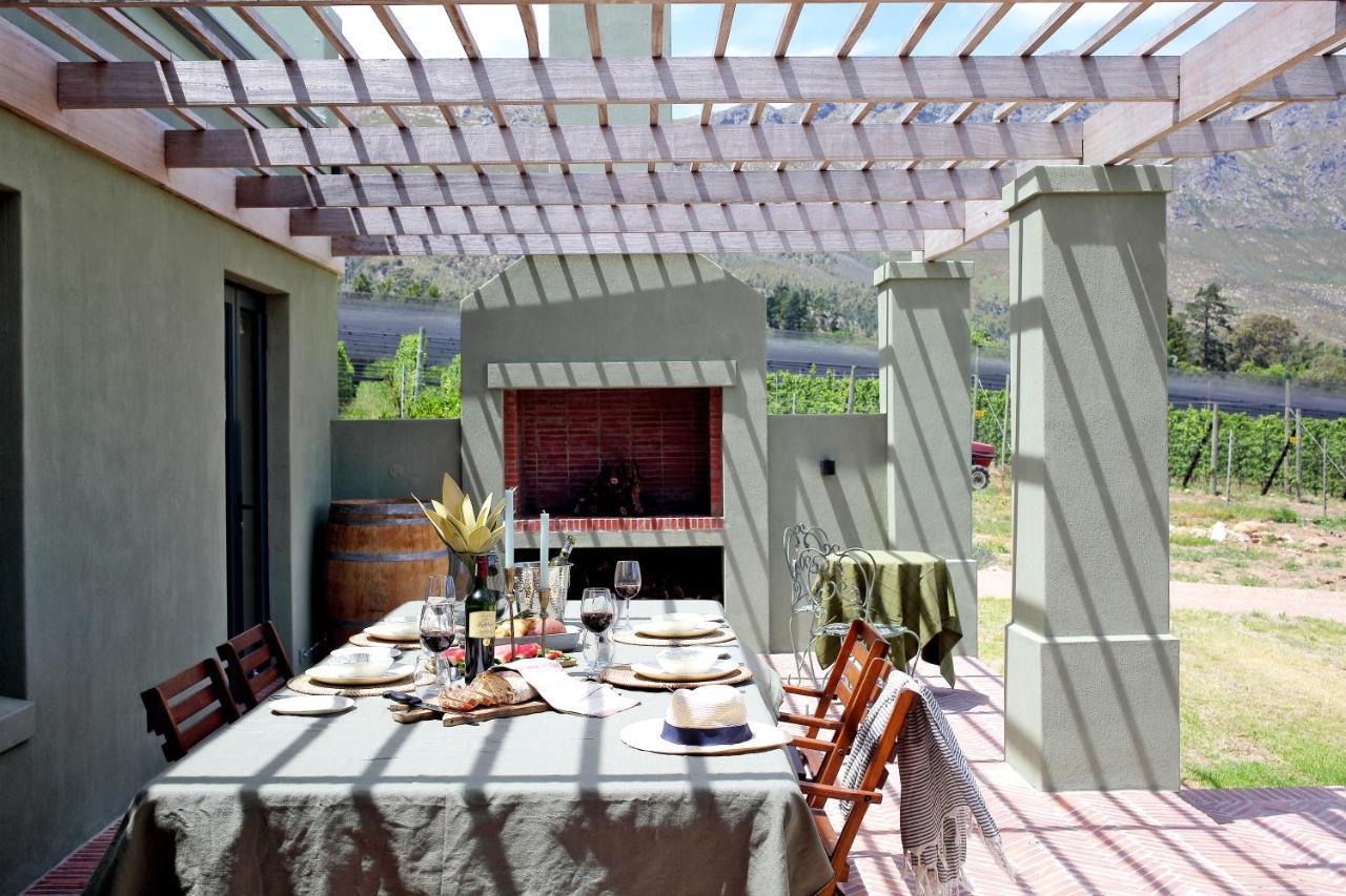 Jardin De La Ferme Villa Franschhoek Dış mekan fotoğraf