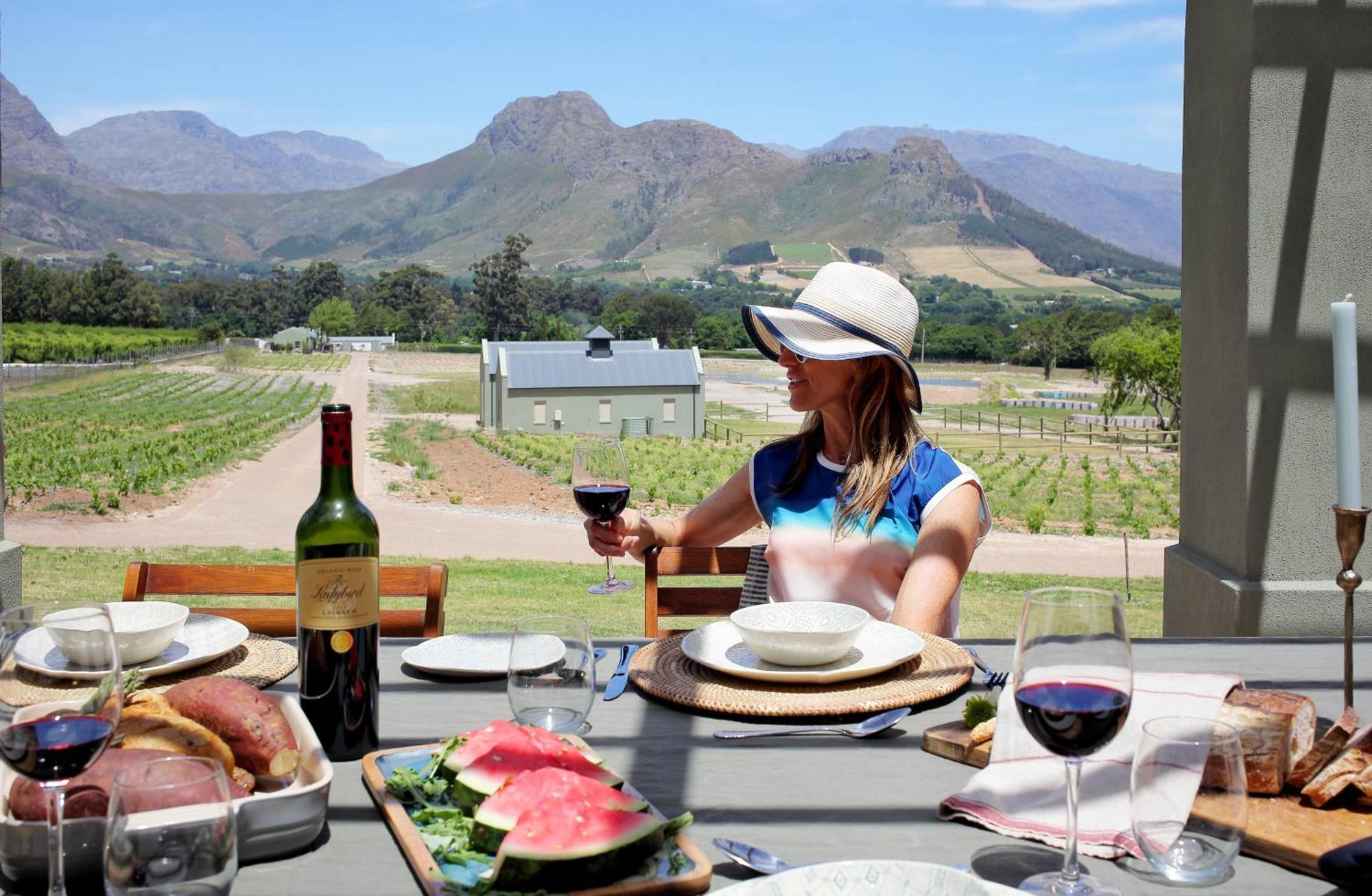 Jardin De La Ferme Villa Franschhoek Dış mekan fotoğraf